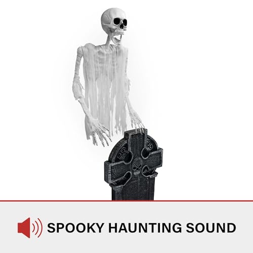 Motion-Activated Talking Halloween Animatronic H62094