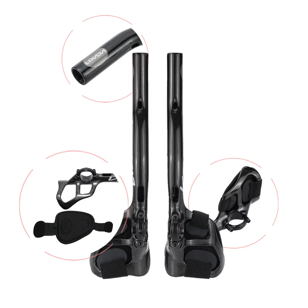 Carbon Fiber Road Bike Aero Bar Handlebar 31.8mm P4604