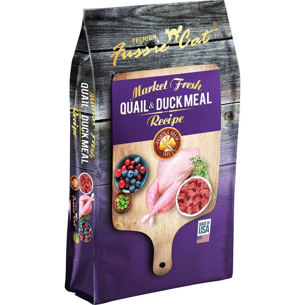 Quail & Duck Meal Dry Cat Food I715