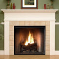 White 66.5x22 Fireplace Mantel Surround Y179679