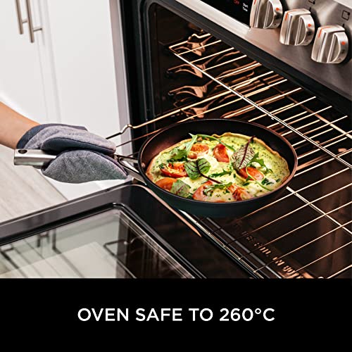 Hard Anodised Aluminium Non-Stick 24cm Frying Pan T246