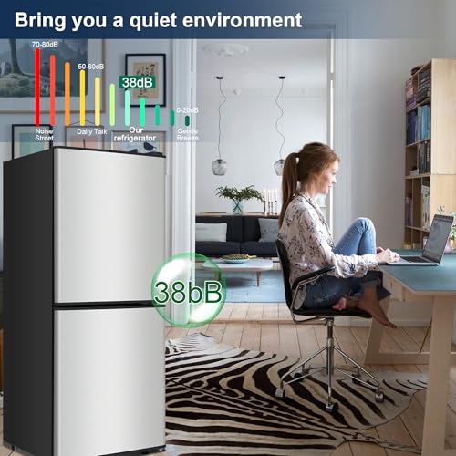 4.1 Cu. Ft. Compact Mini Refrigerator with Freezer I79088