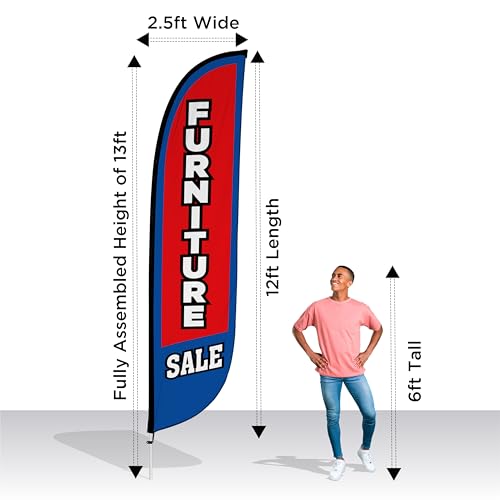 12 Feet Tall Fiberglass Pole Kit with Ground Spike R908593