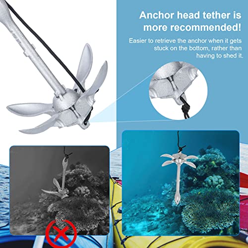 3.5 lbs Foldable Grapnel Kayak Anchor I277075