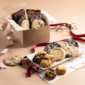Assorted Chocolate Chip Cookies, Peanut Butter Cookies, Chocolate Fudge, Chocolate Cheese, Chocolate Chip Blondie, Walnut Brownies, and Assorted Rugelach X162