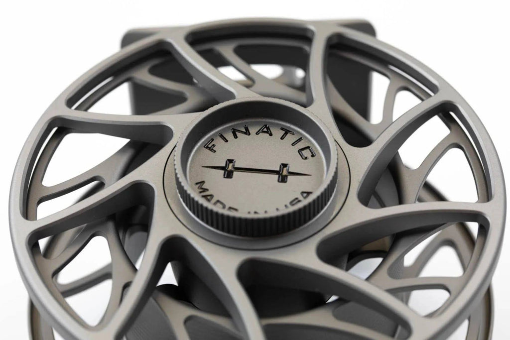 Gray/Black Large Arbor Fly Reel Y2474