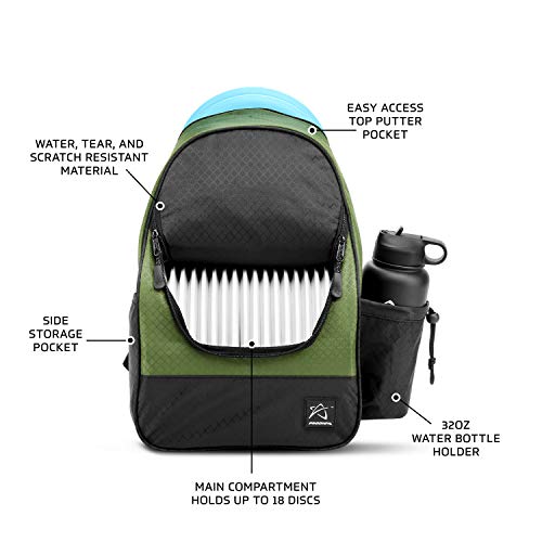 Disc Golf Backpack with 16-18 Disc Capacity H6027