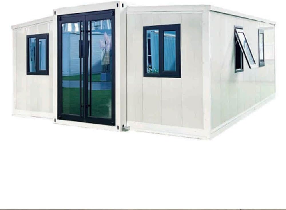 19x20 ft Prefabricated Mobile House with Bedrooms and Kitchen E7676
