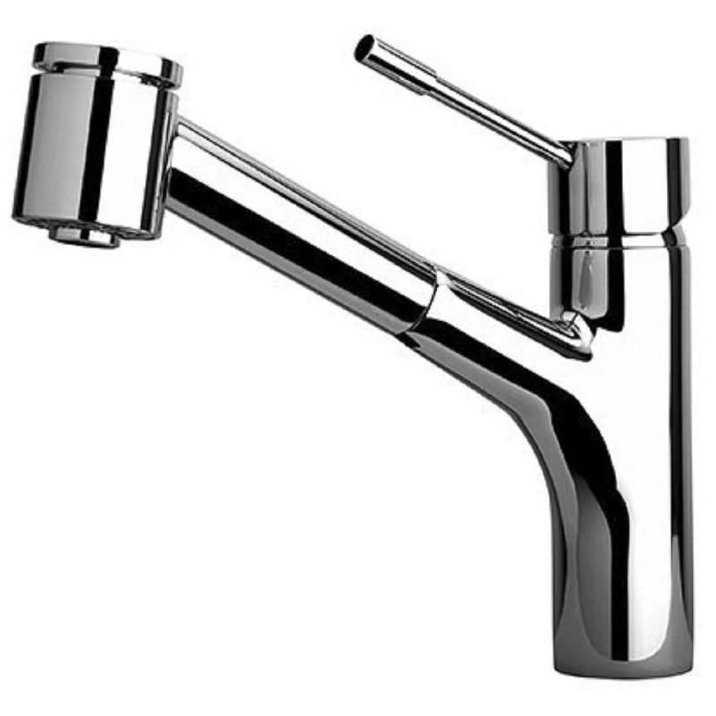 Chrome Finish Single Handle Pull-Out Kitchen Faucet J12516