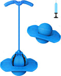 Blue Pogo Stick with Handle and Ball Pump K1193