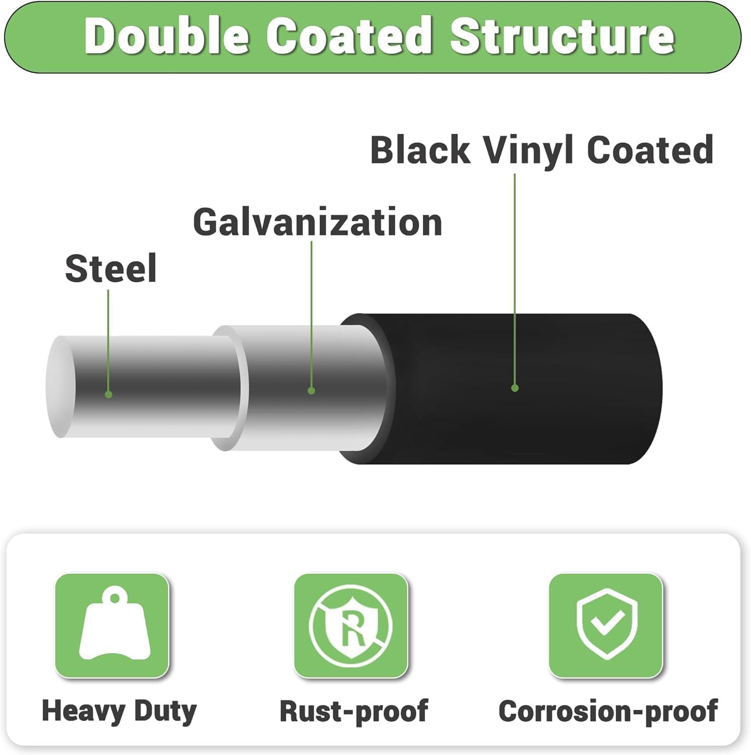 Black PVC Coated Welded Wire Mesh M24920