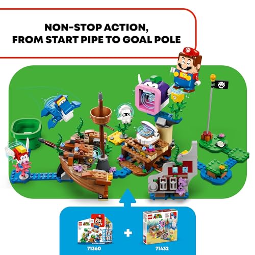 Super Mario Expansion Set with Cheep Cheep, Cheep Chomp and Blooper Figures Z195995