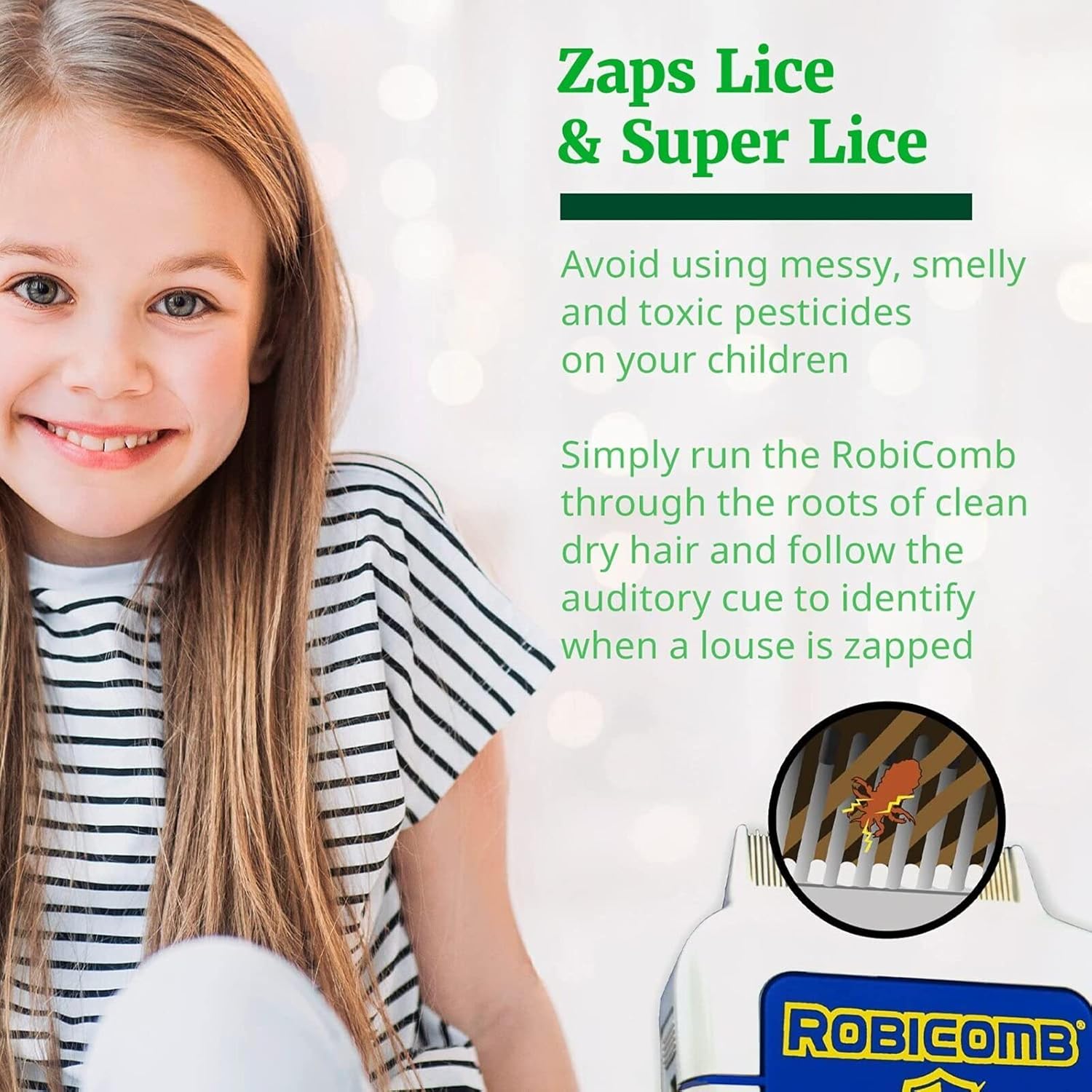 Electric Head Lice Comb G243