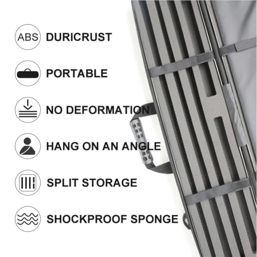ABS Material Hard Pool Cue Case 2x3 B44569