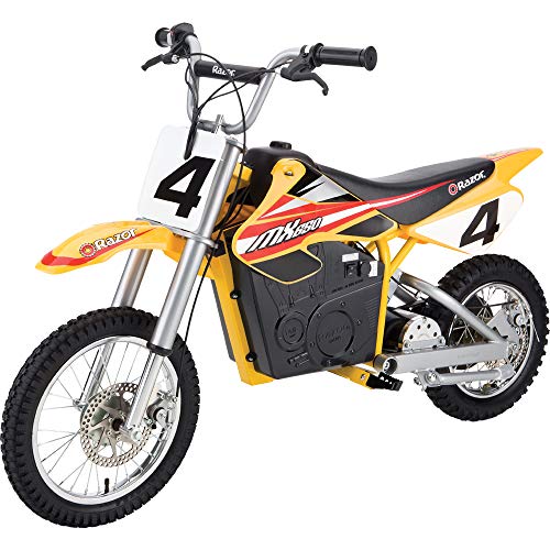 Yellow Electric Motocross Off-road Bike M425124