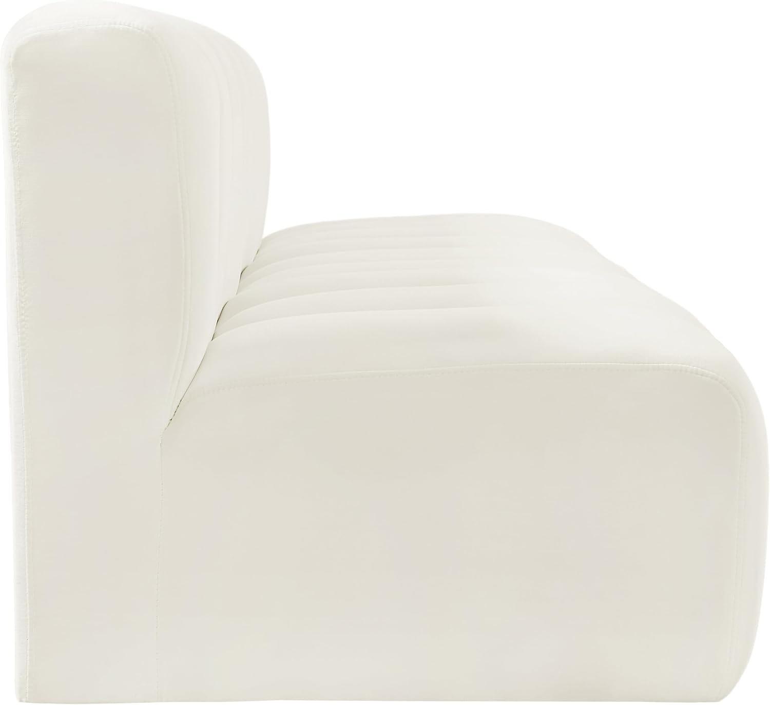 Cream Velvet Sofa G4791