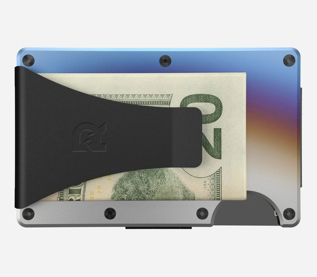 Titanium Cash Strap Wallet F929