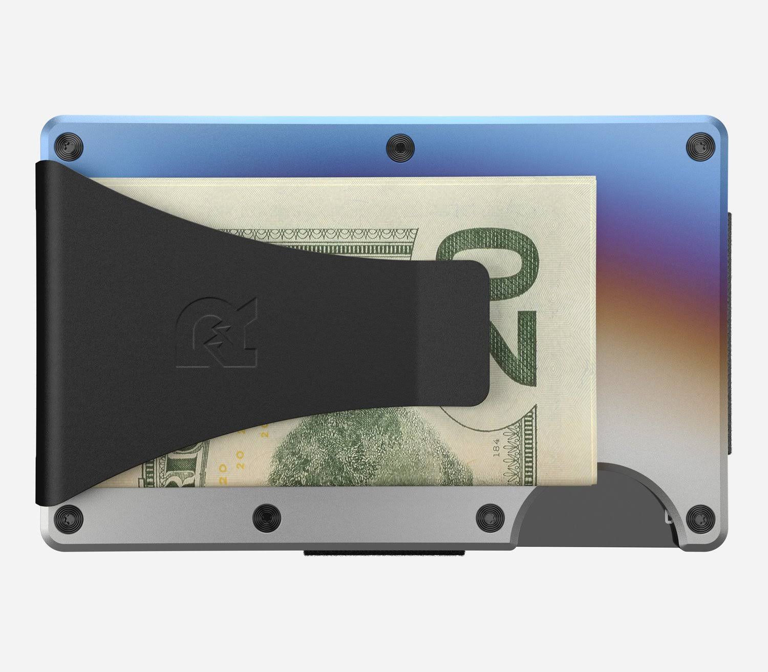 Titanium Cash Strap Wallet F929