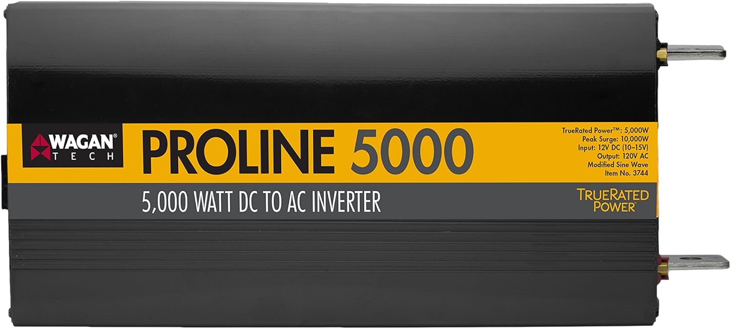 12V 5000 Watt Power Inverter with Remote Control W21066