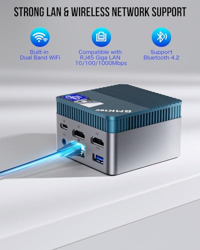 Mini PC N97 Windows 11 Pro 12GB DDR5 512GB SSD Z644