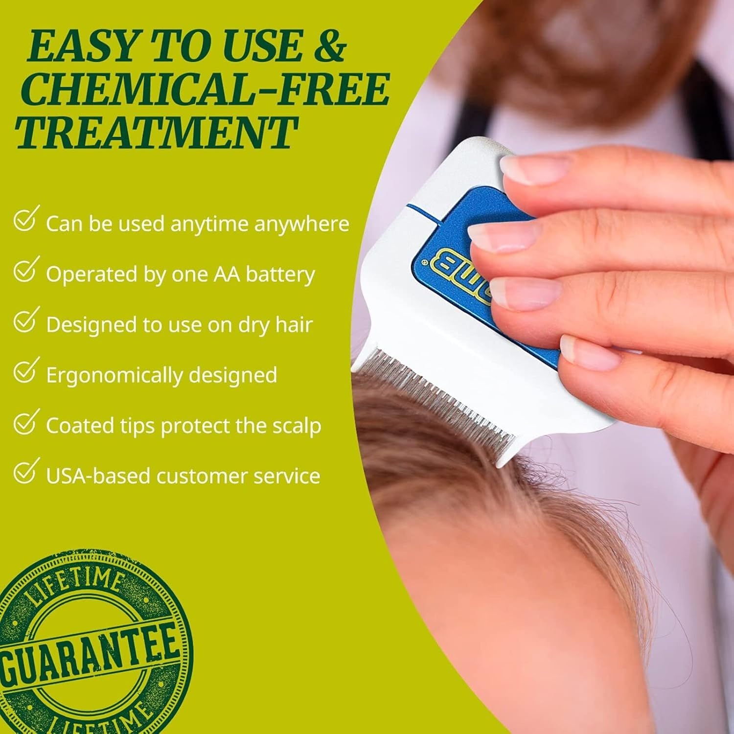 Electric Head Lice Comb G243