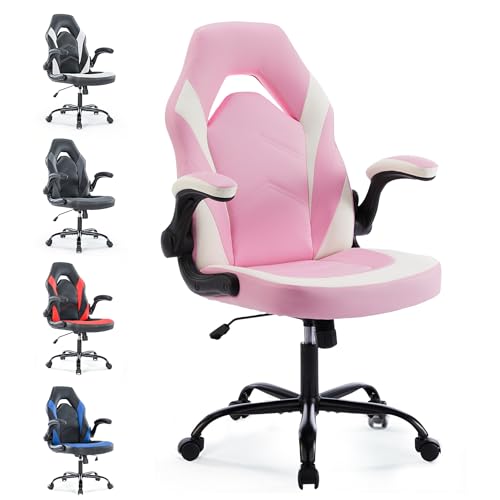 Red/Black Gaming Chair with Footrest G6397