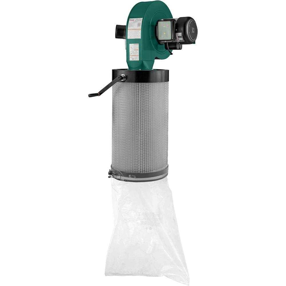1-1/2 HP Wall-Mount Dust Collector with Canister Filter W770