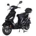 Black 50 Moped with 10" Aluminum Wheels P3429