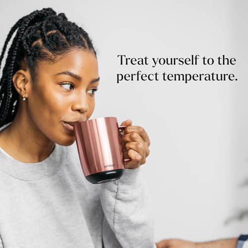 Black 14 Oz Heated Coffee Mug E86013
