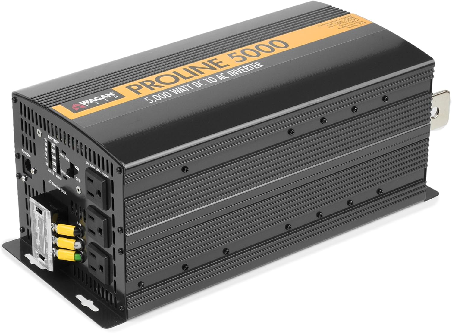12V 5000 Watt Power Inverter with Remote Control W21066
