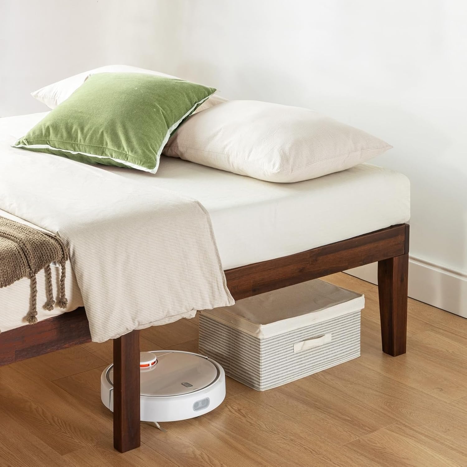 Solid Wood Platform Bed Frame - Twin M722625