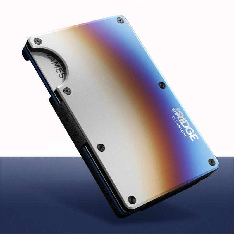 Titanium Cash Strap Wallet F929