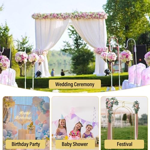 Gold Metal Balloon Arch Stand N216621