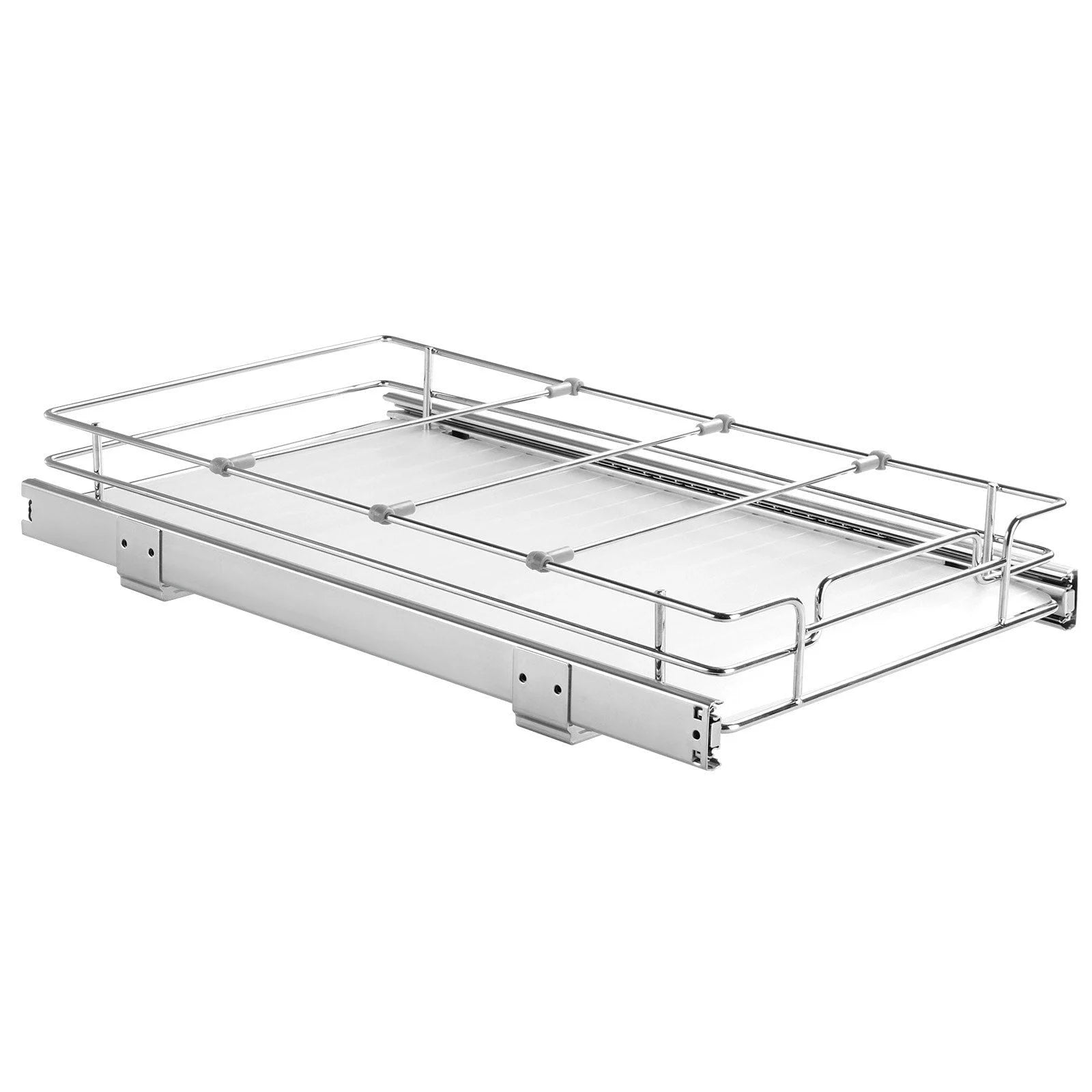 Chrome Steel Heavy Duty Pull Out Cabinet Organizer E753