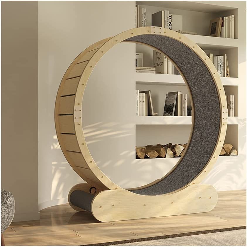 Wooden Cat Exercise Wheel W77314