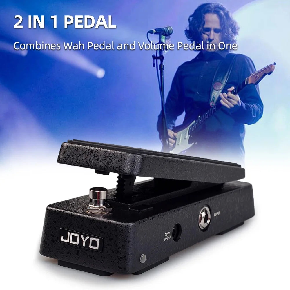 Wah and Volume Control Effect Pedal for Electric Guitars U867