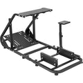 Reinforced Stabilizing Racing Steering Wheel Cockpit Adjustable Driving Simulator TV Stand M6378