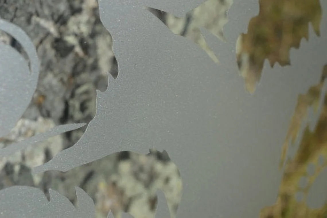 Ocean Stingray Decals Etched Glass Vinyl Shower Door Window D153