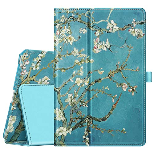 Emerald Marble Vegan Leather Stand Cover for 9.7 Inch iPad J559