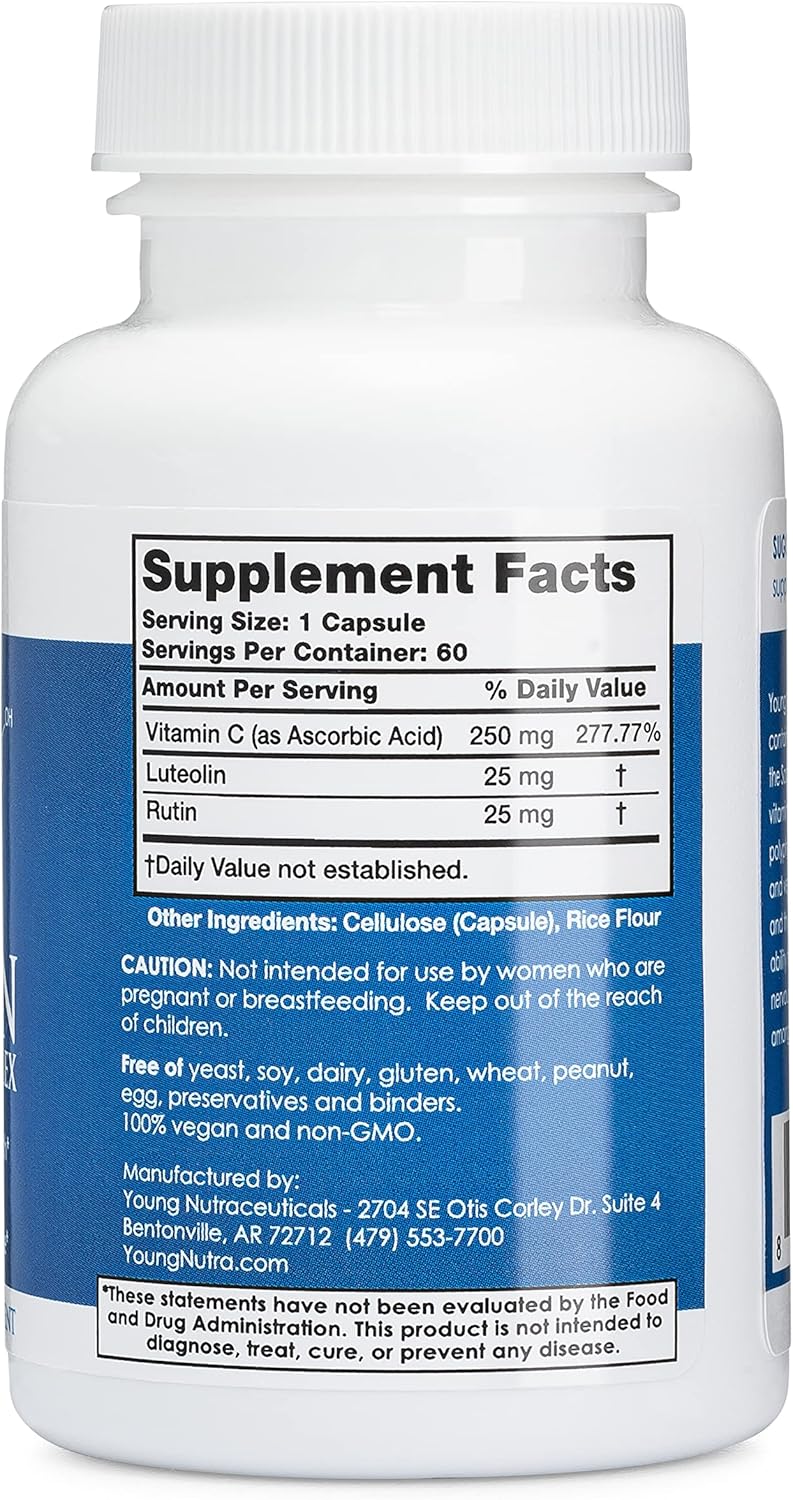 60 Capsules Luteolin Complex F17778