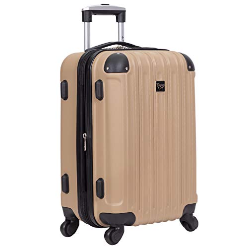 Black 4-Piece Hardside Luggage Set U866
