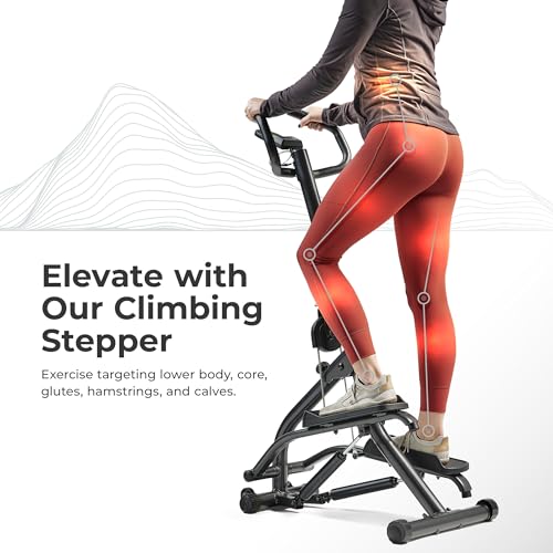Stair Stepper with Handlebar Climber Machine W679