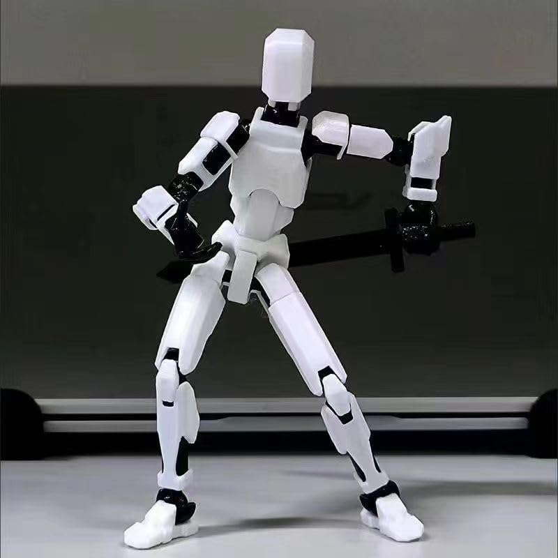 9 pcs 3D Printed Action Figure X41104