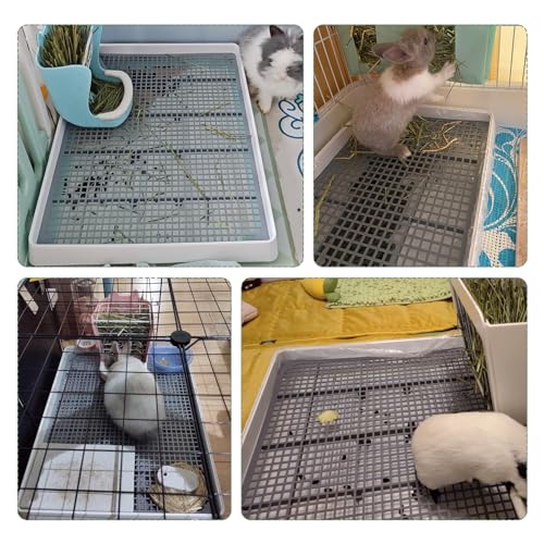 Rectangular Small Animal Litter Box with Grid B228753