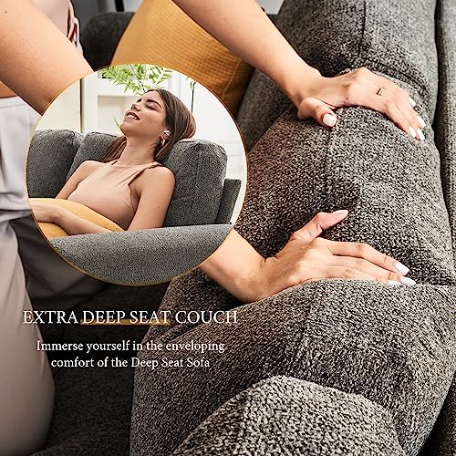 Offwhite 3 Seater Bouclé Sofa N984475