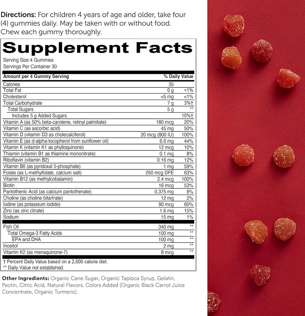 Kids Multivitamin Gummies & Probiotic Immunity Gummies R72064