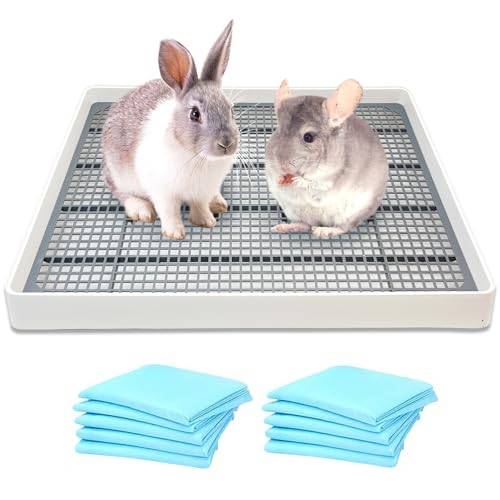 Rectangular Small Animal Litter Box with Grid B228753