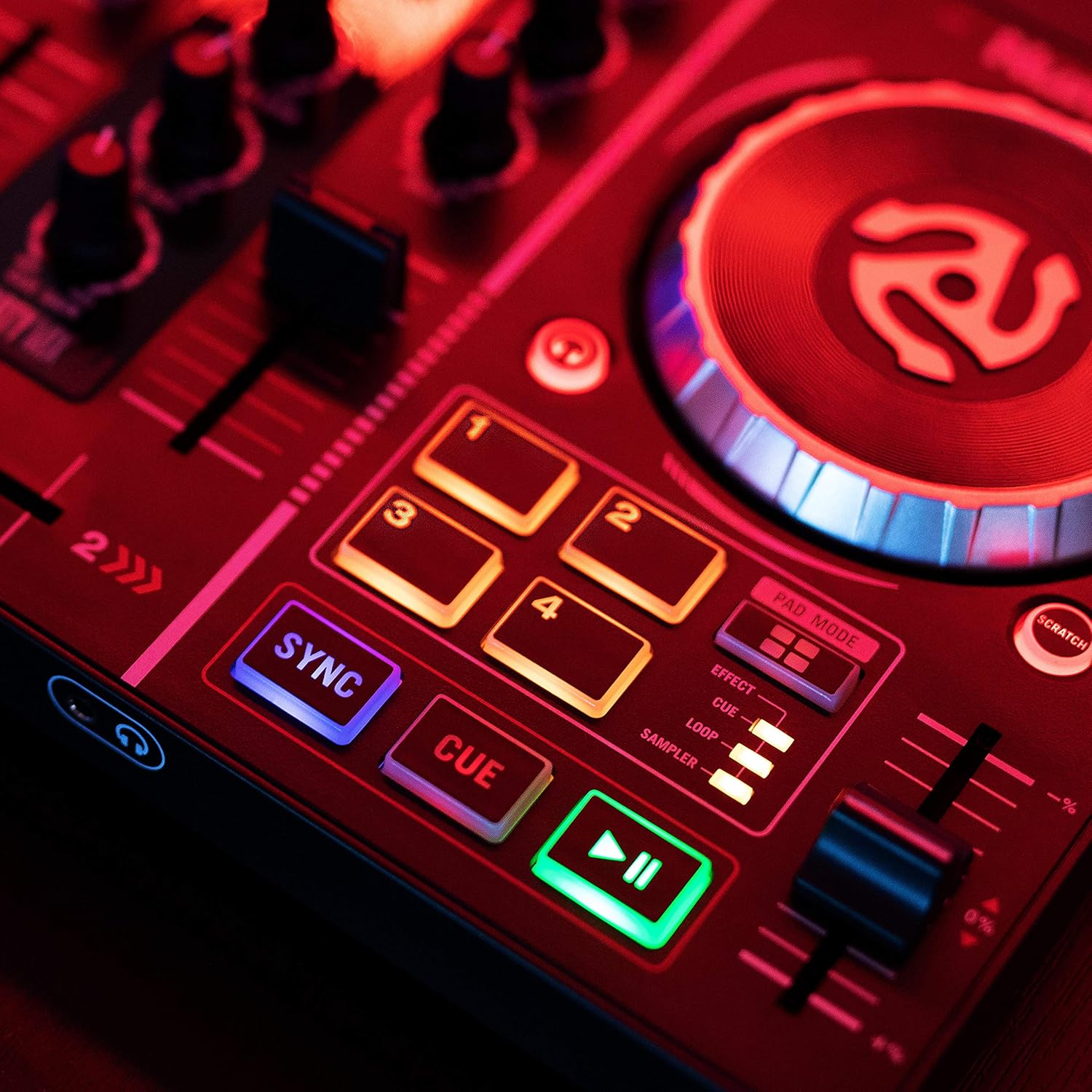 DJ Controller Set with 2 Decks W894