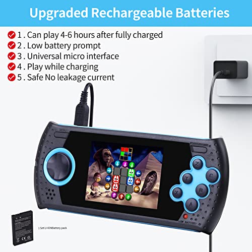 Handheld Game Console with 230 Classic Retro Video Games N7374