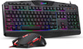 RGB Backlit Gaming Keyboard and Mouse Combo Set B9375